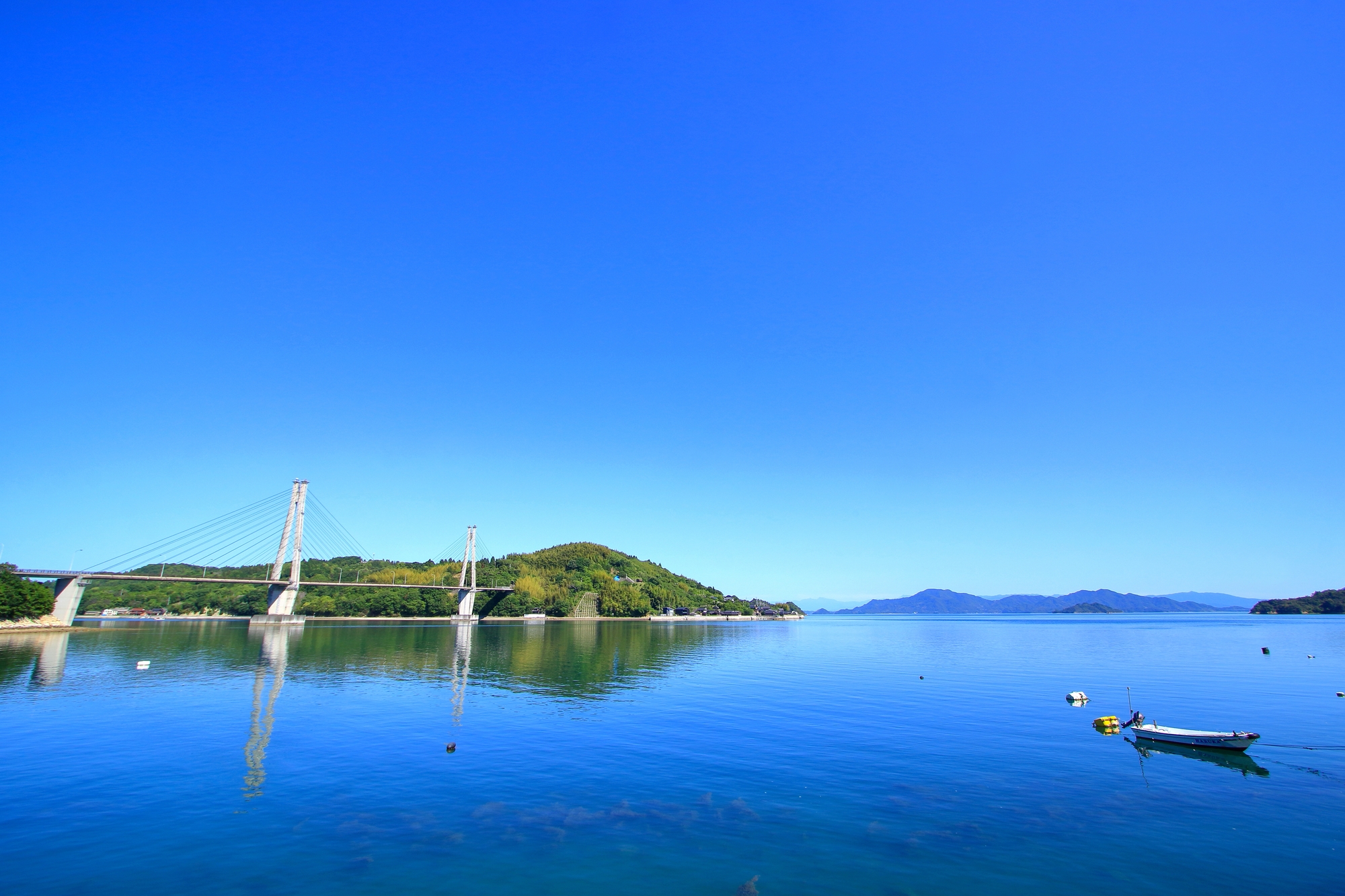 瀬戸内海風景｜広島県福山市のぶどう農園